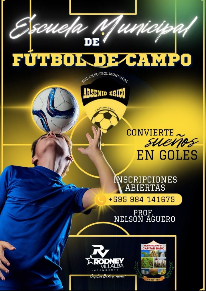 ¡Convierte sus Sueños en Goles! Apoya el Futuro del Fútbol en Capitán Bado